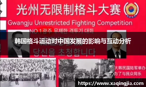 韩国格斗运动对中国发展的影响与互动分析